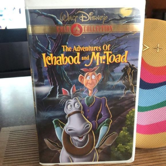 WALT DISNEY THE ADVENTURES OF ICHABOD AND MR. TOAD VHS - Picture 3 of 4